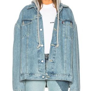 Oversized Levi Denim Jacket
